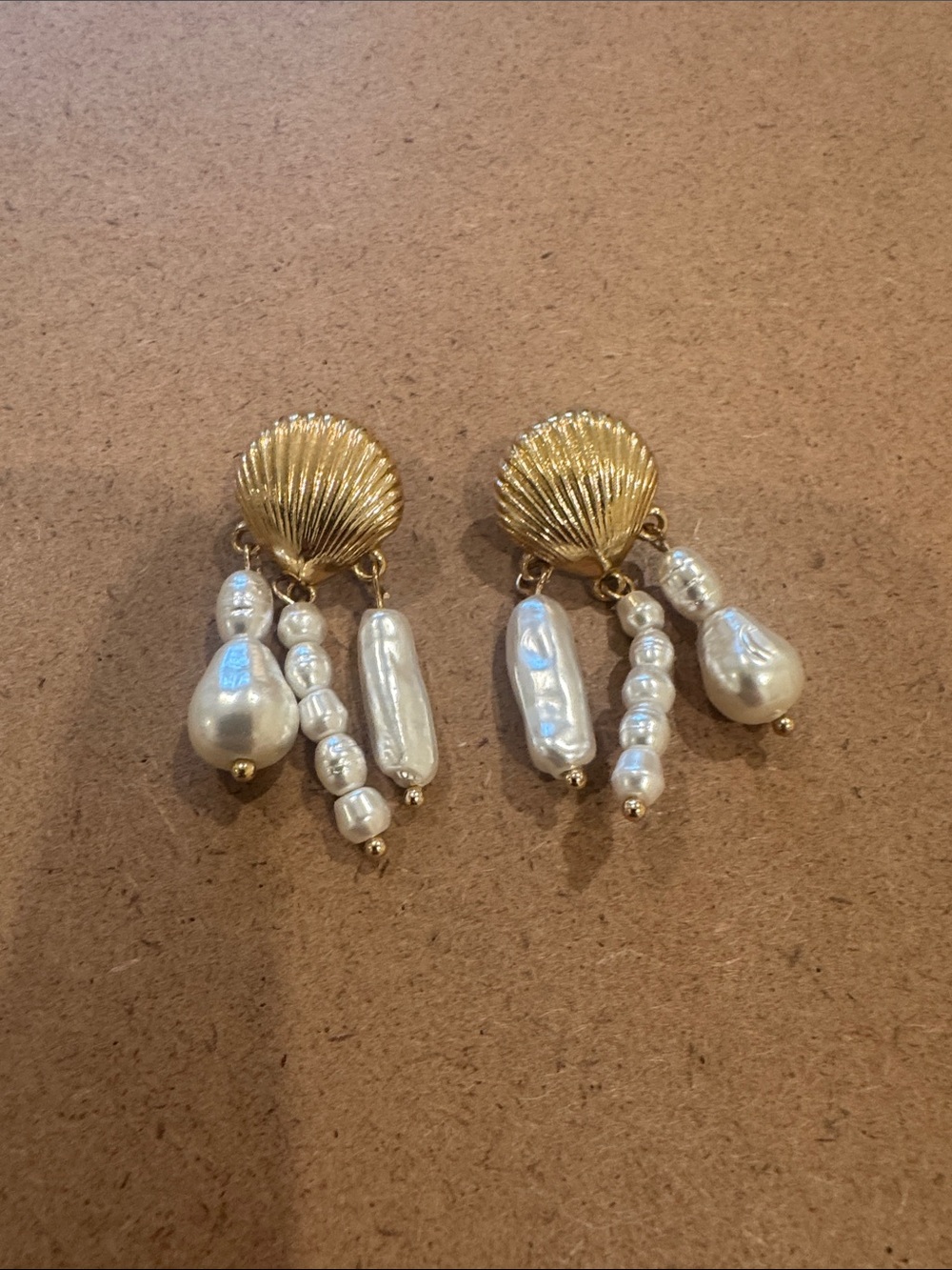 Mermaid Shell Earrings- Ann Taylor Loft